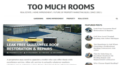 Desktop Screenshot of 2muchrooms.com